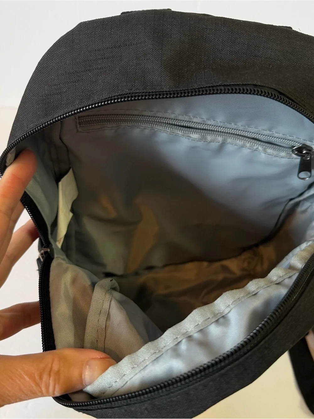 Gymshark Black Everyday Mini Sling Backpack Gym Bag Small Minimalist Ultralight